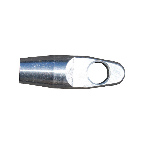 Aiguille de tirage pour électricien - ø 9 mm x 150,00 m - Roue ø 800 mm - Livré avec 2 embouts filetés M12 et une ogive
