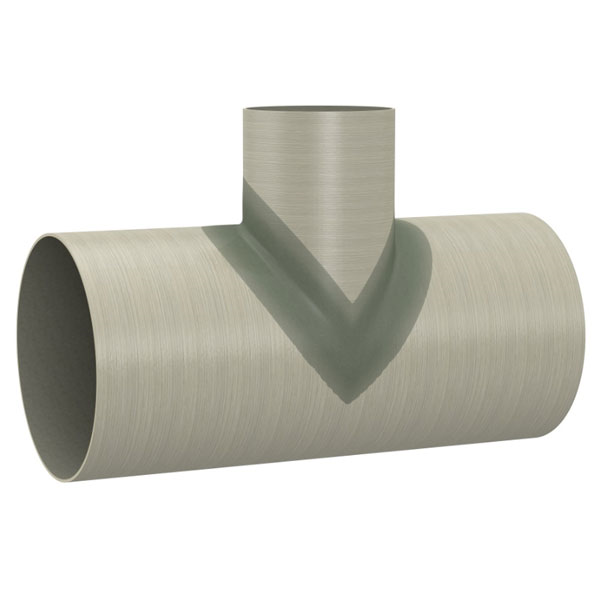 TÉ DN 400 PRV/200 PRV MFF