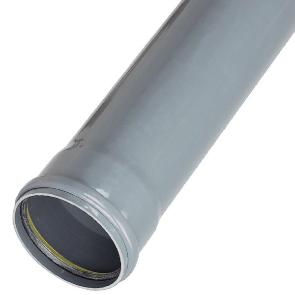 Tuyau PVC assainissement CR8 à joint L.3 m Diam.125 mm