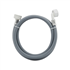 Tuyau d'alimentation machine à laver 2.5 m - F 20 x 27 - Diamètre 10 mm - Caoutchouc