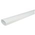 TUBE DE DESCENTE 90X56 OVATION EN 2M BLANC