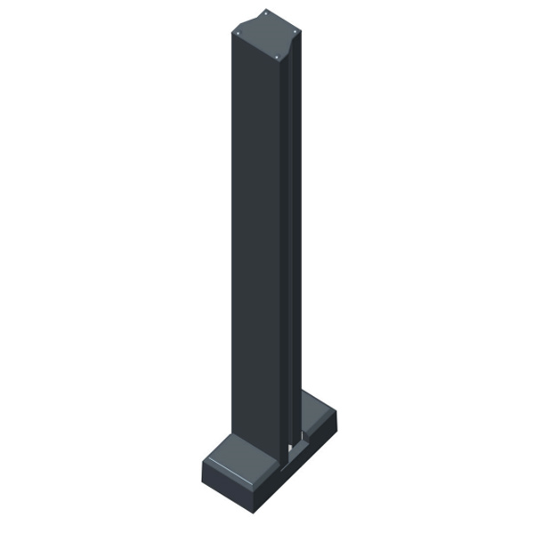 Bouchon cache plastique pour poteau Stronger - Anthracite RAL7016