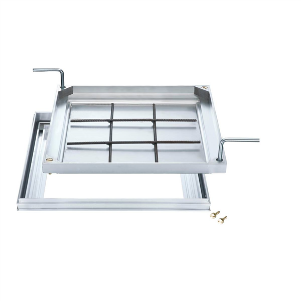 REGARD ALUMINIUM 600X600 A GARNIR CLASSE A15 TSA60.55