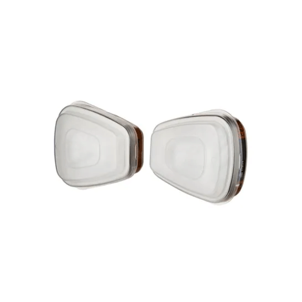 Filtres anti pesticides et désherbants de protection respiratoire 3M - 6003PRO1 A2P3 - Lot de 2