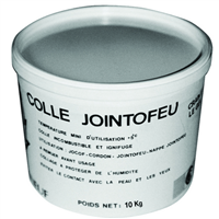 Colle Jointofeu pour bande Plakafeu et cordon Jointofeu - incombustible et ignifuge - pot de 10 kg