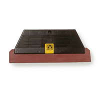 Raclette de faïencier Mondelin polystyrène et caoutchouc dur - longueur 28 cm