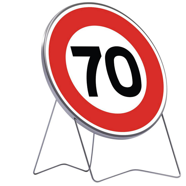 B14 850 T1 limitation de vitesse 70km/h