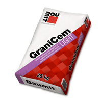 Enduit monocouche semi allégé OC2 Baumit GraniCem Light - teinté Monaco - grain fin - 25 KG