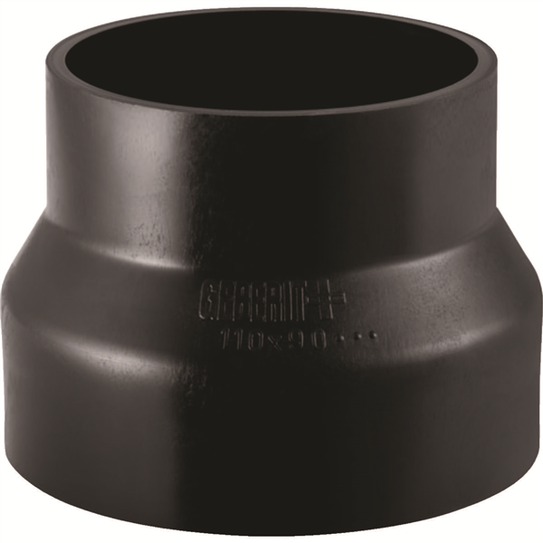 Réduction concentrique Geberit PE, courte: d=90mm, d1=40mm