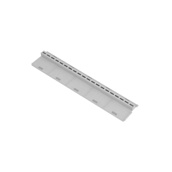GRILLE A FENTE PVC SERIE 100 DIM.100X500 H20 GRIS