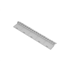 GRILLE A FENTE PVC SERIE 100 DIM.100X500 H20 GRIS