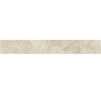 Plinthe de carrelage intérieur en grès cérame rectifié effet pierre Diesis - 60,0 CM x 7,2 CM - Avorio