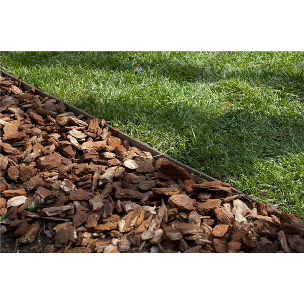 Bordure composite imitation bois - HT 135 mm - Rouleau de 20 ml