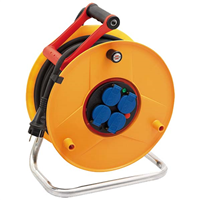 Enrouleur électrique Brennenstuhl Standard RB PRO - câble de 25,0 M H07RN-F 3G2,5 avec 4 prises IP44