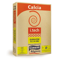 Ciment DURACEM 52,5 N Calcia CE NF sac de 25 kg