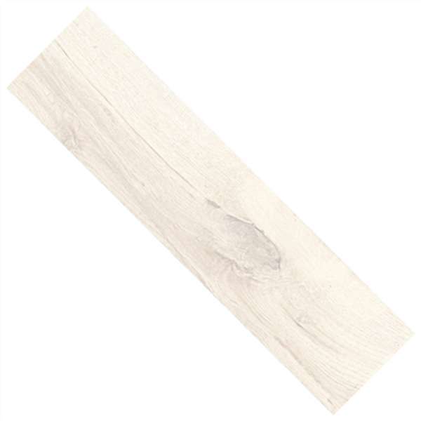 Carrelage intérieur en grès cérame émaillé effet bois Living - 61 CM x 15 CM - ép. 9 MM - Bianco