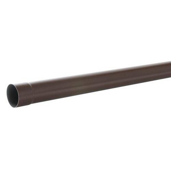 TUBE DE DESCENTE D.80 EN 4M PREM MARRON