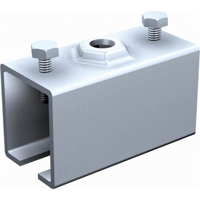 Manchon support nu sans tige filetée pour rail 6255