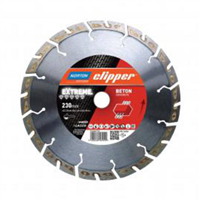 Disques diamant EXTREME BETON - 300x20mm Norton Clipper