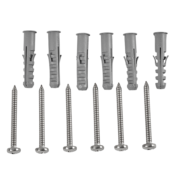 Barre de relèvement double Rossignol Biska pour sanitaires - inox 304 blanc - longueur 60 cm - 150 kg max