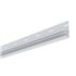 Fond commun pour finition angle extérieur/intérieur de bardage PVC Isocel et Barcel - Blanc - 3,00 M