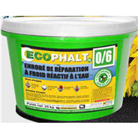 ENROBE OECOPHALT R 0/6 REACTIF A L'EAU SANS SOLVANT EN SEAU DE 25 KG