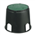 Regard 10" rond pour vannes arrosage enterré - Diamètre 30 cm Hauteur 25 cm - Couvercle vert