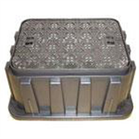 ABRI-COMPTEUR SANS REHAUSSE FONTE