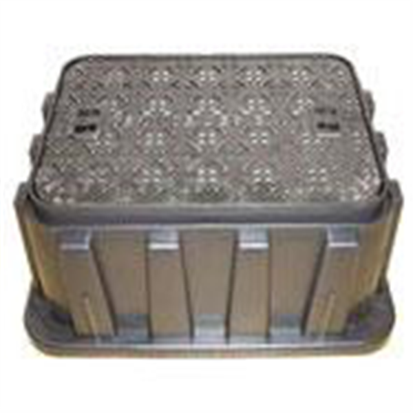 ABRI-COMPTEUR SANS REHAUSSE FONTE