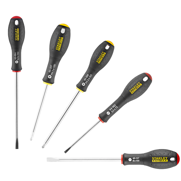 Tournevis électricien mécanicien et Phillips - jeu de 5 pièces Fatmax Stanley