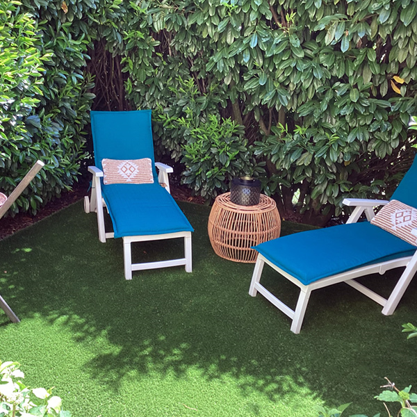 Gazon synthétique vert clair - Real C 3D Exelgreen - Garantie 10 ans - Hauteur 25,00 MM