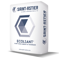 Liant à la chaux naturelle HL5 Saint Astier Écoliant pour sous-enduit et hourdage - sac de