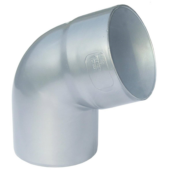 COUDE MXF 67°30 DN 80 ASPECT ZINC
