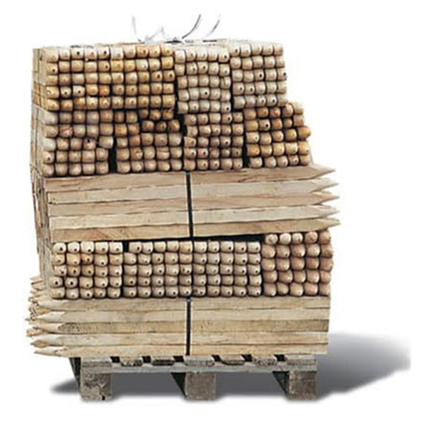 Piquet de chantier en bois Mercier 30 x 30 mm longueur 1000 mm