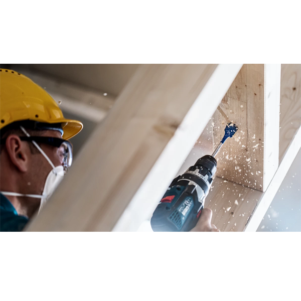 Mèche à bois plate Expert Selfcut Speed Bosch - queue 1/4" - 22 x 152 mm