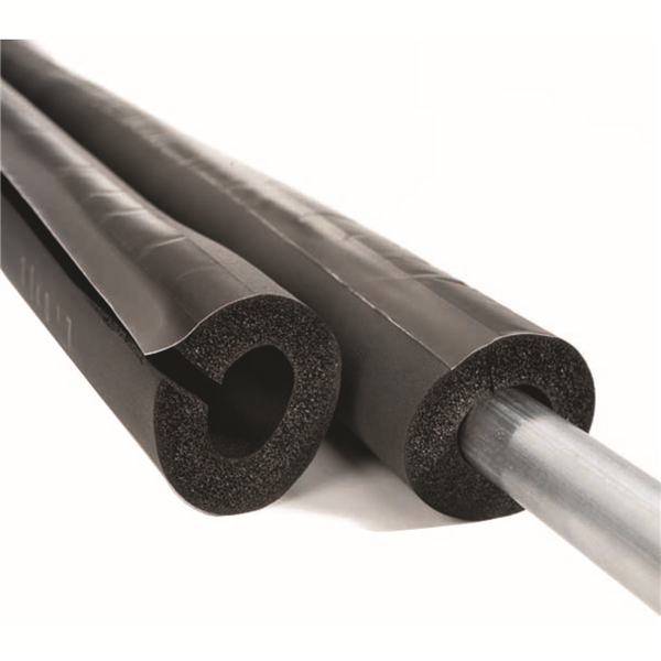 Tube isolant fendu + adhésif de recouvrement EP19Ø28mm