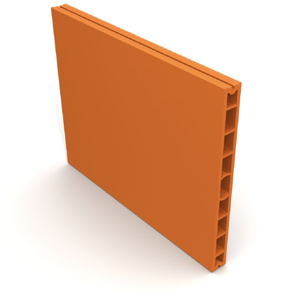 Brique de cloison Biobric Carrobric - R = 0,16 m².K/W - 666 MM x 500 MM - ép. 48,0 MM