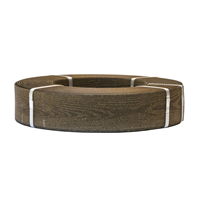 Bordure composite imitation bois - HT 135 mm - Rouleau de 20 ml