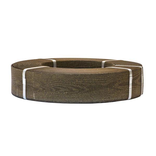Bordure composite imitation bois - HT 135 mm - Rouleau de 20 ml