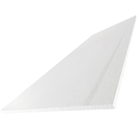 Plaque de plâtre incombustible - Prégyfeu A1 BA13 - à haute dureté - 2,50 M x 1,20 M - ép. 13,0 MM