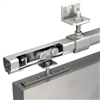 Porte lourde inox