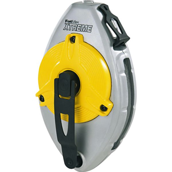 Cordeau traceur Stanley FatMax Xtreme démultiplication 5x boîtier aluminium 30 mètres