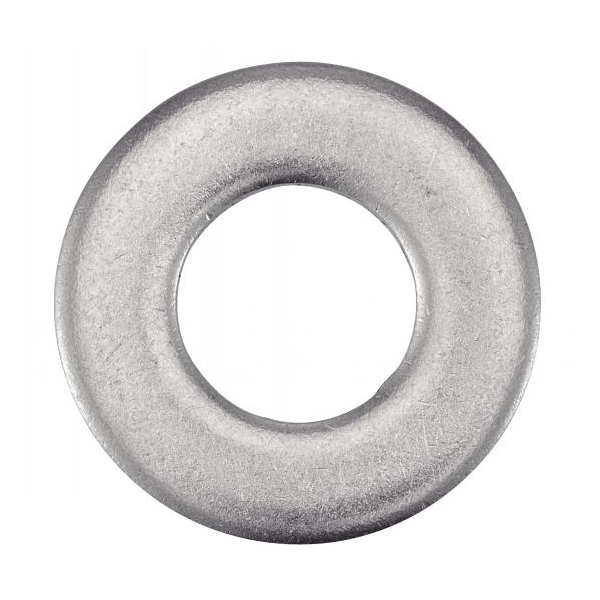 Rondelle plate moyenne - M7 - Diamètre extérieur 16 mm - Épaisseur 1.5 mm - Inox A2 - Boîte de 200