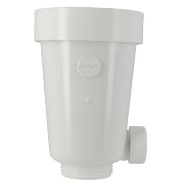 Pipe pour urinoir siphonnée PVC blanc - QUYF Nicoll - sortie 32 mm femelle