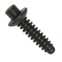 Cheville d'étanchéité en soubassement Isol-Fix 100 % nylon marron - perçage de 6 mm - sachet de 100