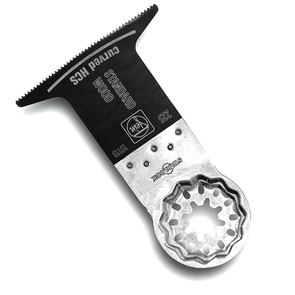 Lame de scie standard E-Cut curved Fein largeur 65 mm longueur 50 mm Starlock