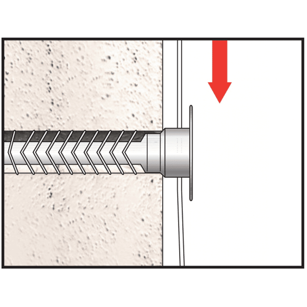 Embases à ailettes pour collier de serrage - 150 x 50 mm - Sachet de 50 pièces - RAM