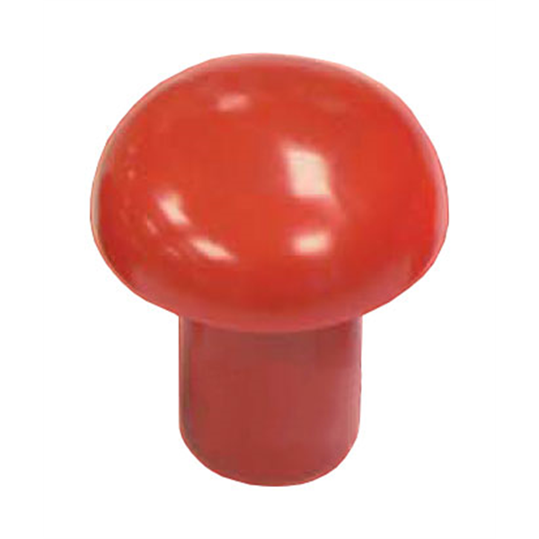 Embout de sécurité rouge pour diamètre 35 mm Sac de 25