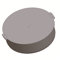 BOUCHON PVC DIAM. 100 EVAC.