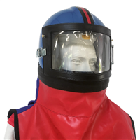 Casque de sablage Bali F400 ACF avec fenêtre panoramique sans tuyau d'alimentation